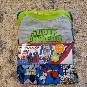 NWT Justice League 2-pc sleepwear set